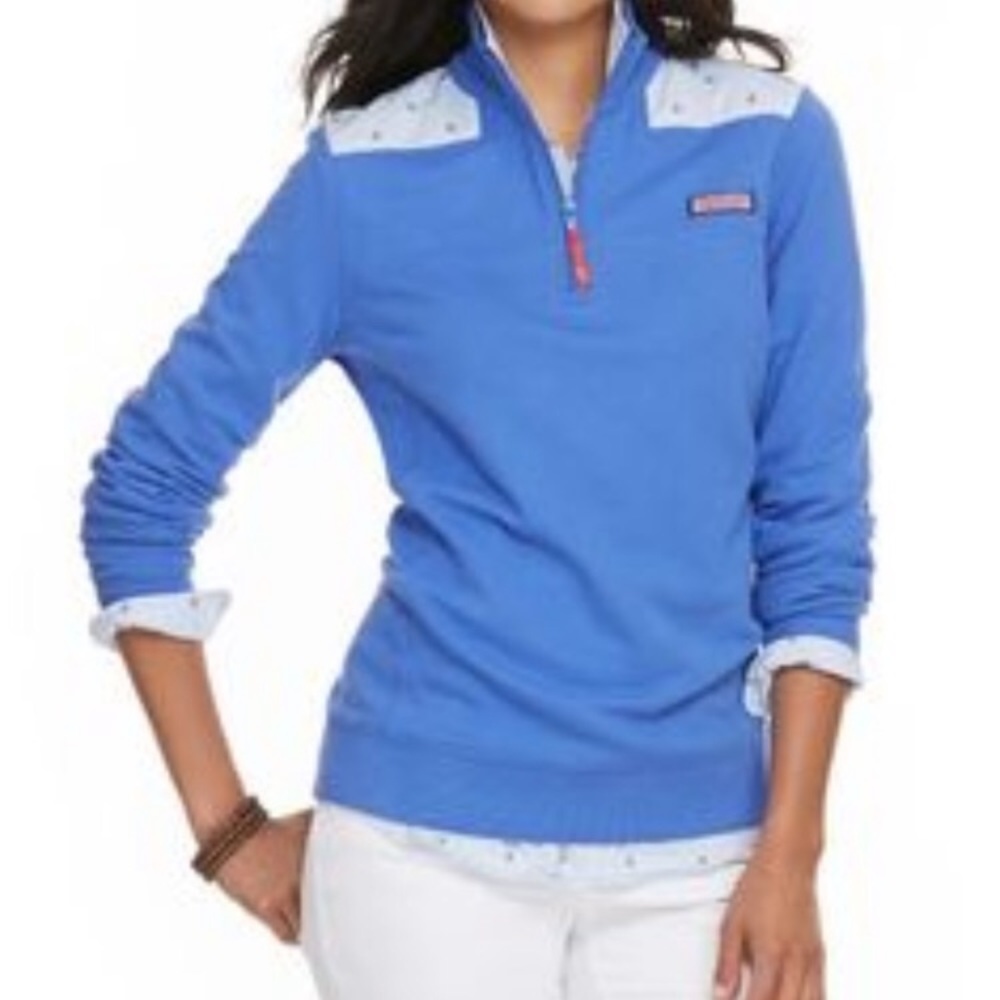 Vineyard Vines Anchor & Boat print Shep Shirt